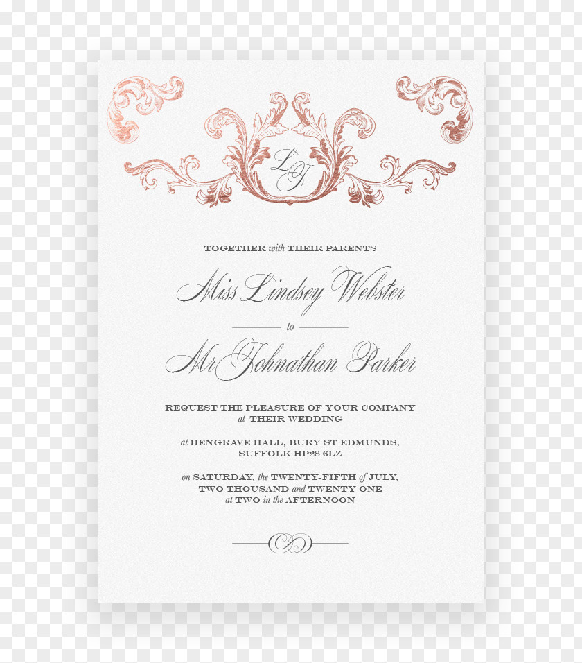 Invitation Luxury Wedding Convite Sticker Envelope PNG