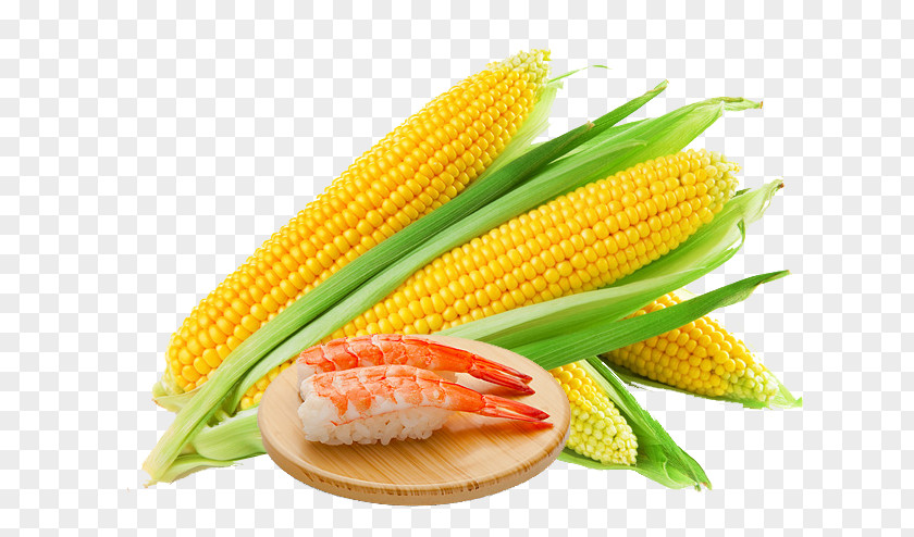 Corn And Lobster Tea On The Cob Soup Maize Sweet PNG