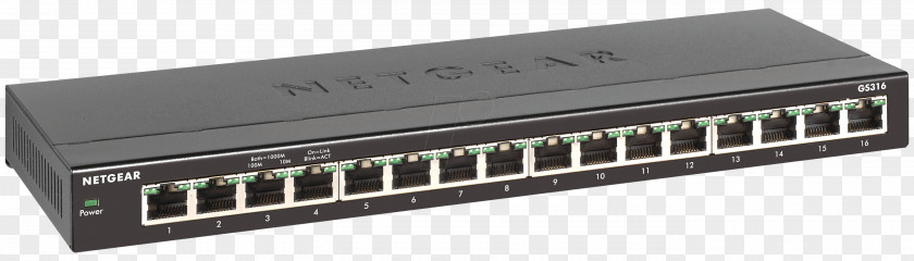 Gigabit Ethernet Network Switch Netgear Router PNG