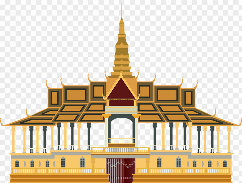 Palace Royal Palace, Phnom Penh National Museum Of Cambodia Madrid PNG