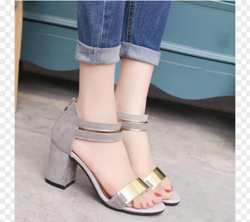 Sandal High-heeled Shoe Footwear PNG