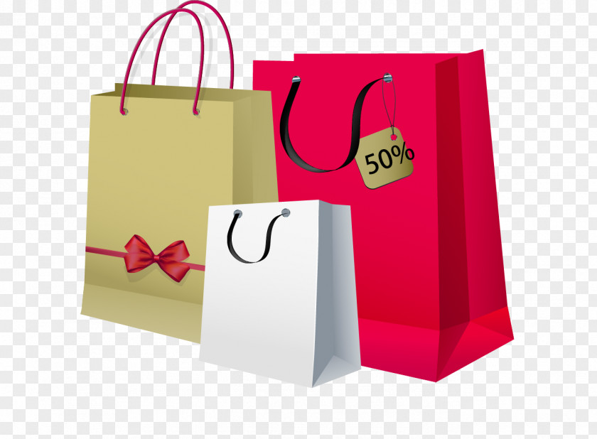Shopping Bag Marketing Paper PNG