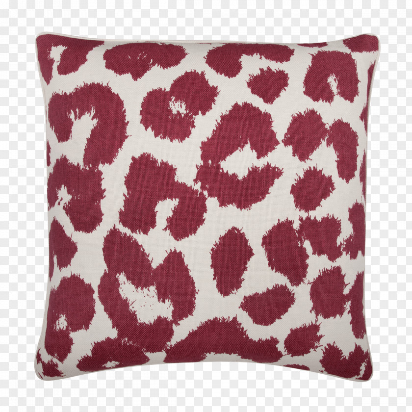 Leopard Print Throw Pillows Textile Cushion PNG