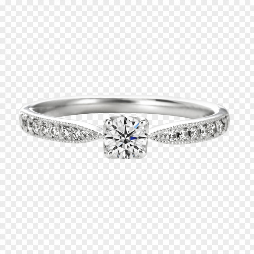 Silver Wedding Ring Bling-bling Body Jewellery PNG