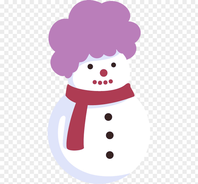 Snowman Christmas Ornament PNG