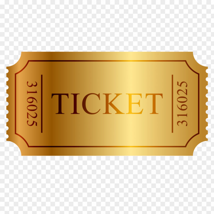Ticket Royalty-free Clip Art PNG