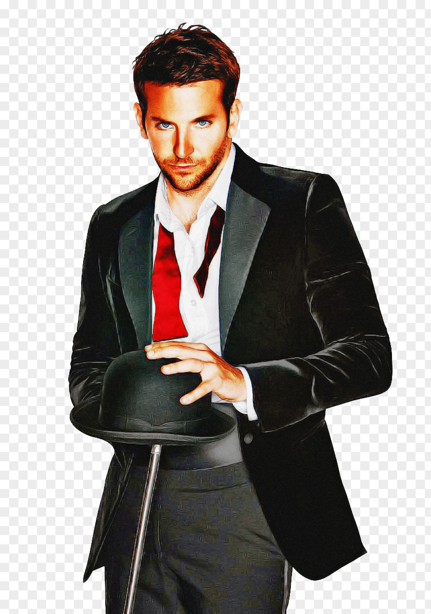 Businessperson Standing Tuxedo Suit PNG