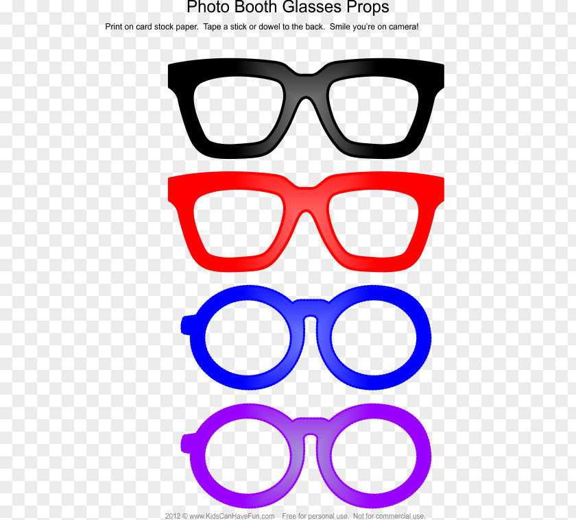 Glasses Photo Booth Sunglasses Theatrical Property PNG