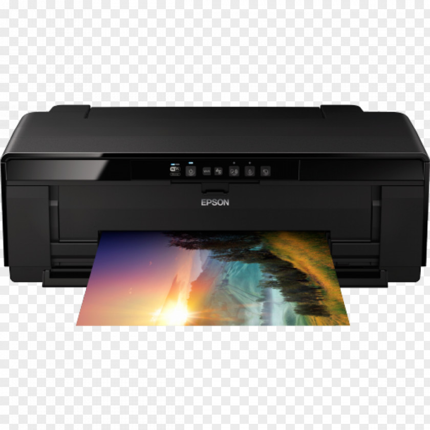 Printer Inkjet Printing Wide-format Epson PNG