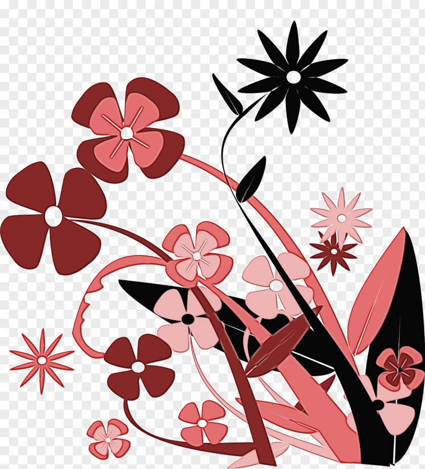 Wildflower Petal Cherry Blossom Cartoon PNG