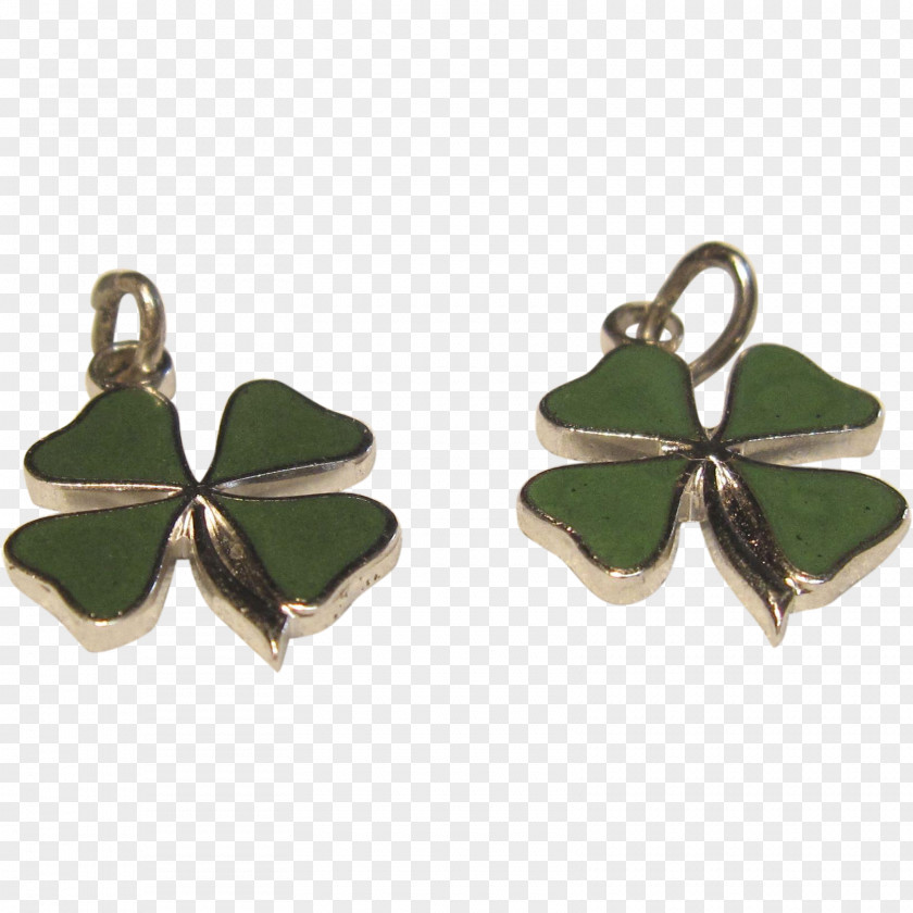 4 Leaf Clover Earring Clothing Accessories Jewellery Charms & Pendants Shamrock PNG
