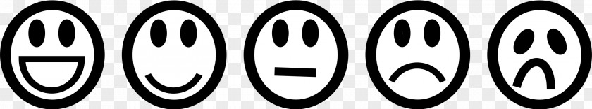 Black And White Sad Face Smiley Emoticon Clip Art PNG