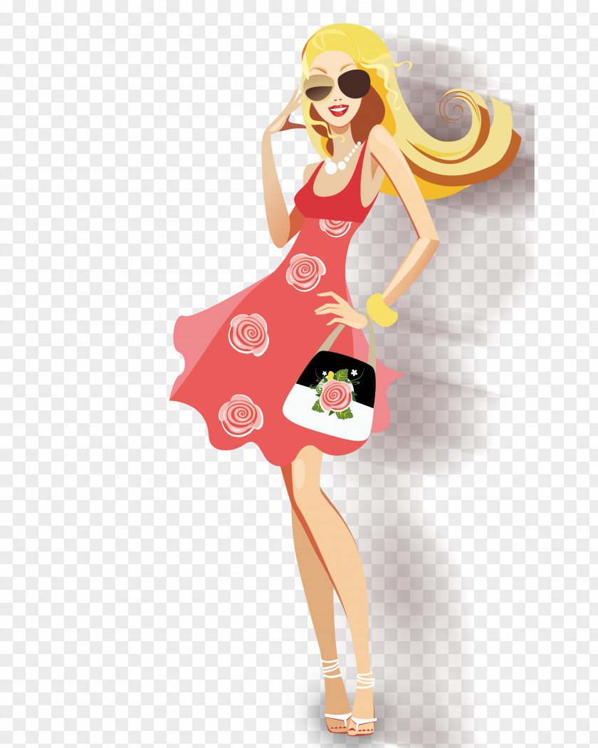 Blonde Women Cartoon Animation PNG