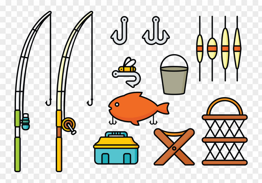 Fishing Rod Tackle Rods Clip Art PNG