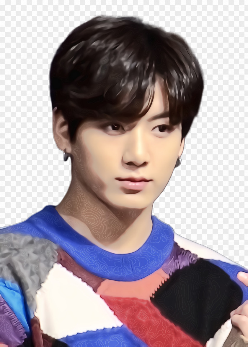 Layered Hair Crop Jungkook PNG