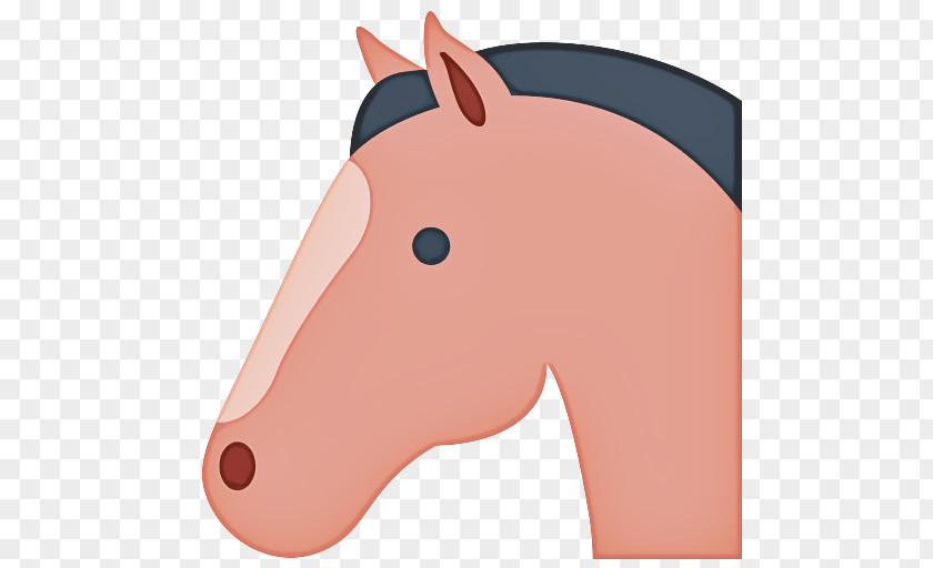 Livestock Ear Pony Emoji PNG