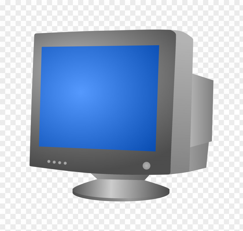 Monitors Cathode Ray Tube Computer Electronic Visual Display Output Device Clip Art PNG
