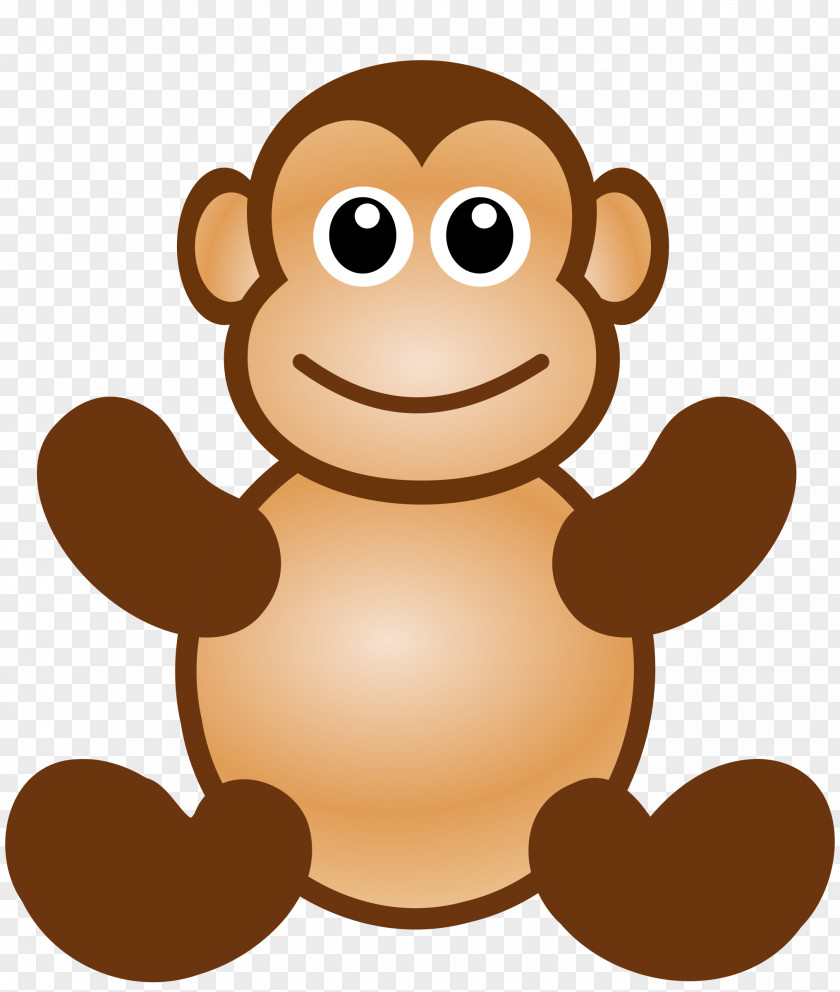 Monkey Primate Ape Chimpanzee Clip Art PNG