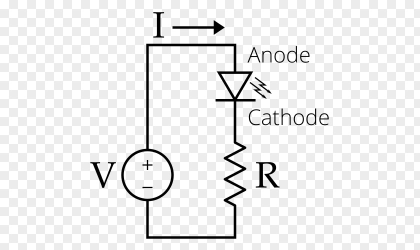 Pcb Light-emitting Diode LED Circuit Diagram Wiring PNG