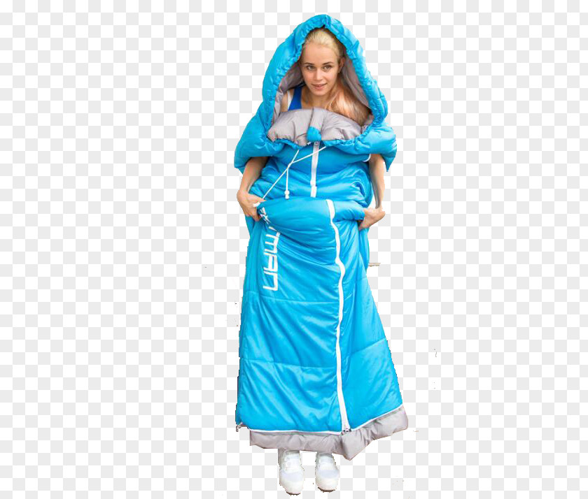 Standing Sleeping Beauty Bag Adult Camping Winter Child PNG