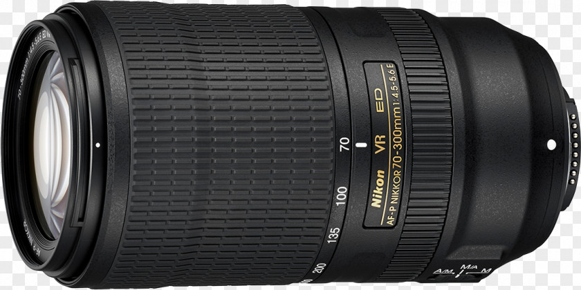 Camera Lens Nikon AF-S DX Zoom-Nikkor 55-200mm F/4-5.6G AF Nikkor 50 Mm F/1.8D F 70-300mm AF-P F/4.5-6.3G ED VR PNG
