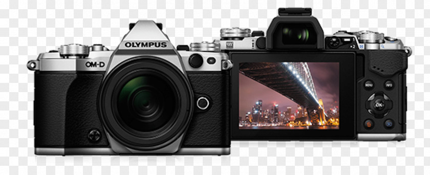 Camera Olympus OM-D E-M5 E-M1 Lens PNG