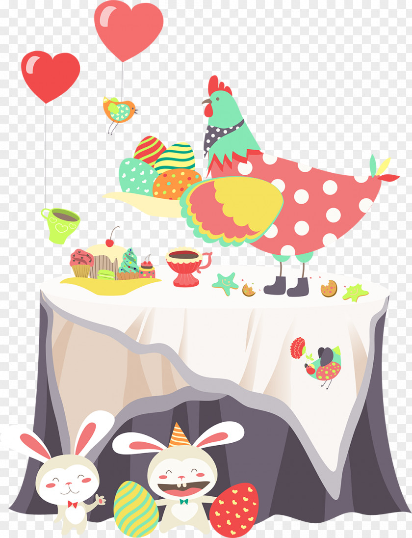 Chicken Easter Egg PNG