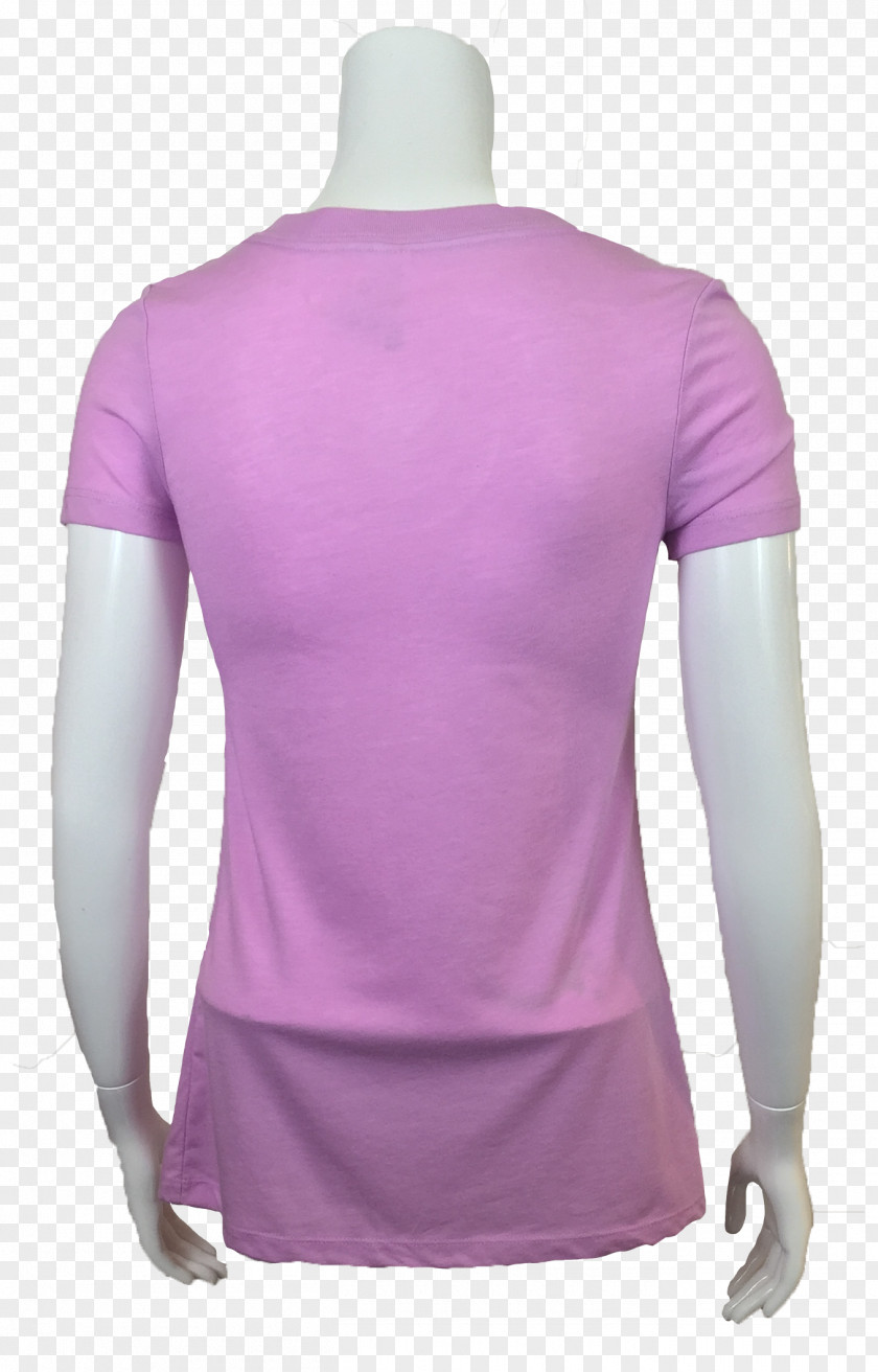 Lilac T-shirt Clothing Sleeve Violet PNG