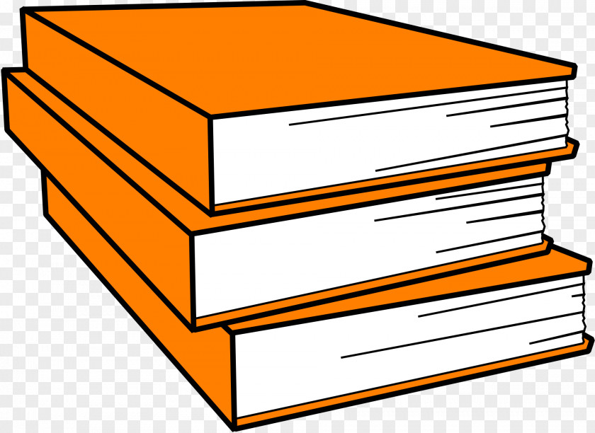 Orange Book Textbook Free Content Clip Art PNG