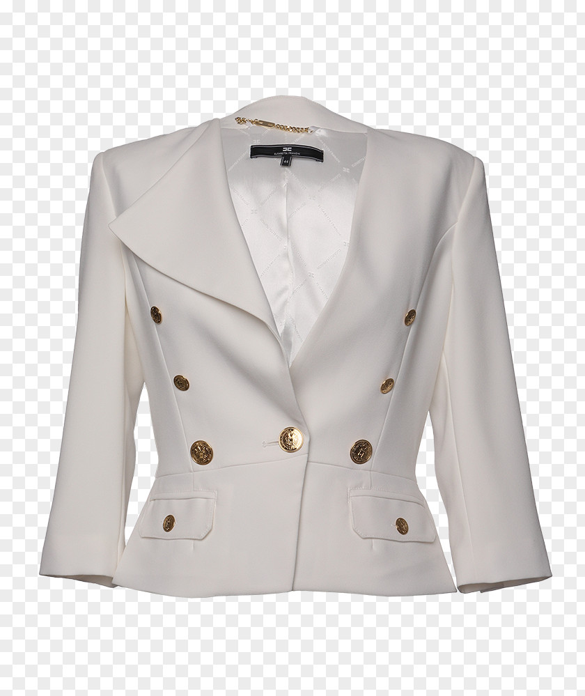 Zl Blazer White Sport Coat Sleeve Button PNG