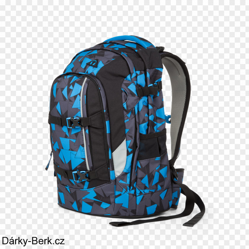 Backpack Satch Pack Ergobag PencilBox Pen Case Aloha Blue Batik Match Satchel PNG