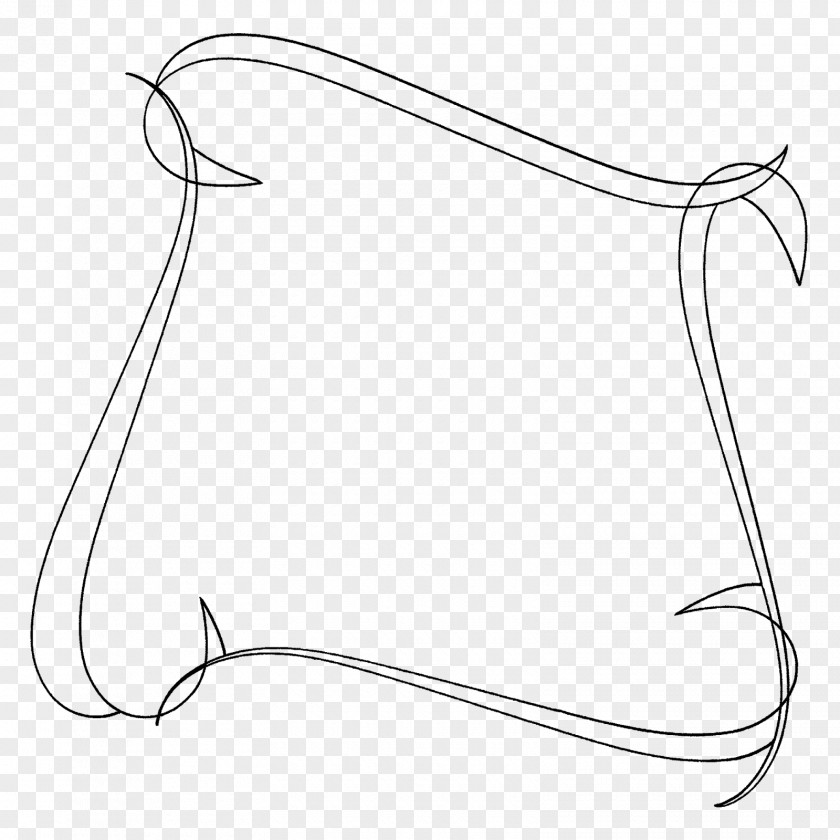 Hand Drawn Drawing Line Art Picture Frames Clip PNG