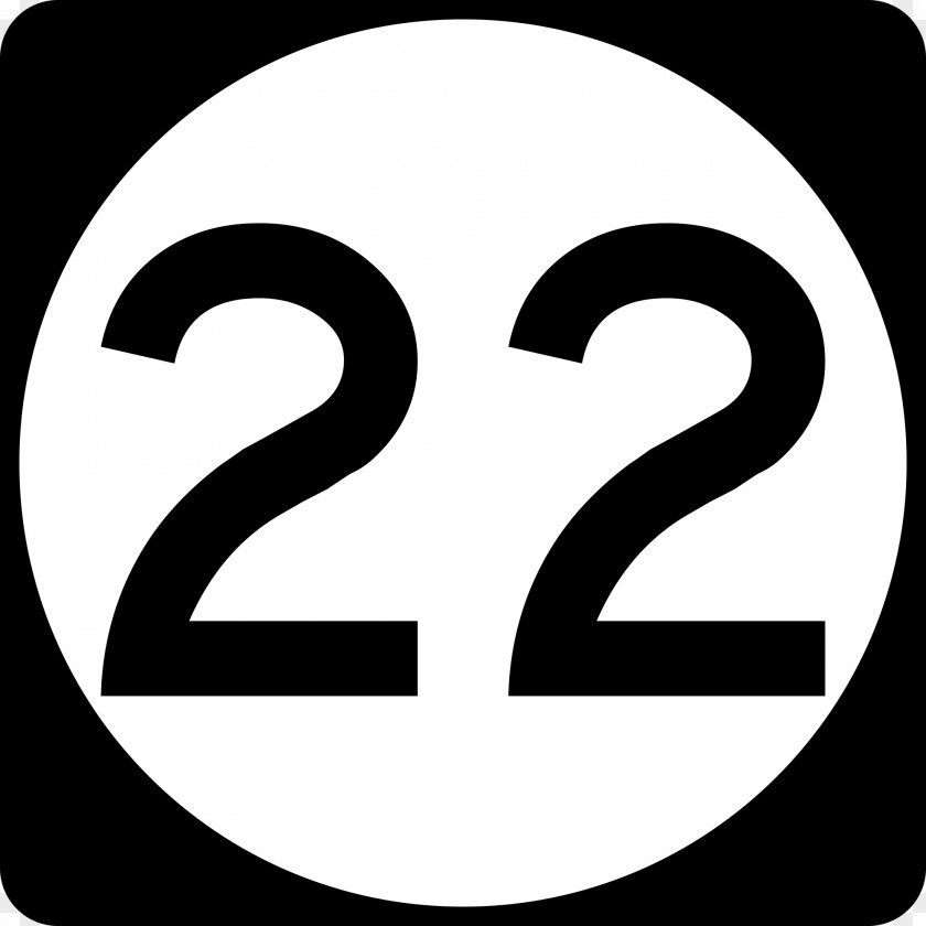 Road U.S. Route 22 US Interstate Highway System Number Sign PNG