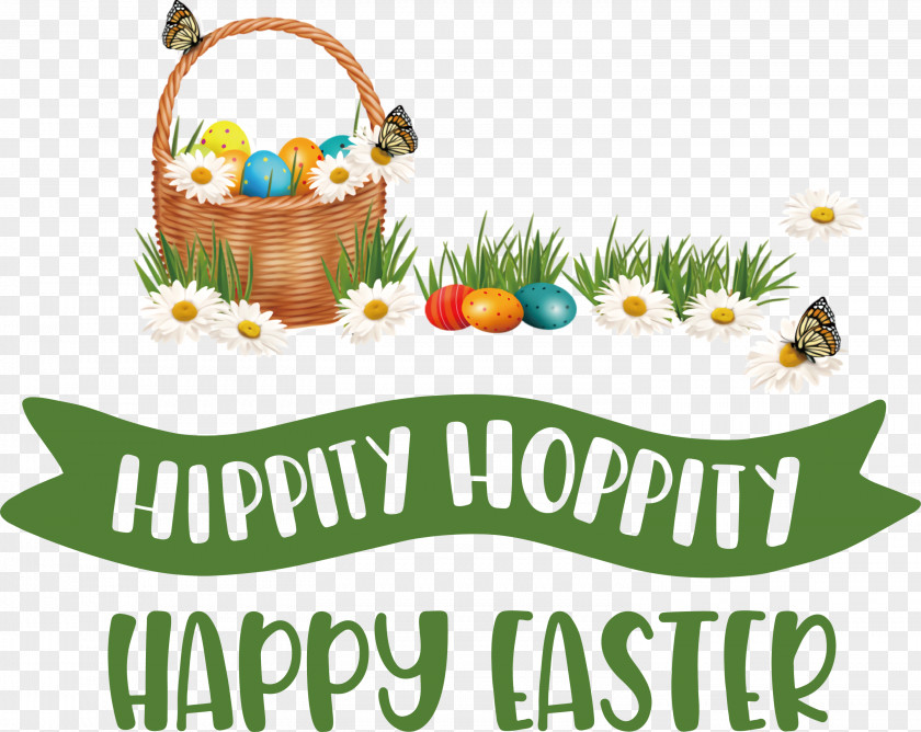 Hippy Hoppity Happy Easter Day PNG