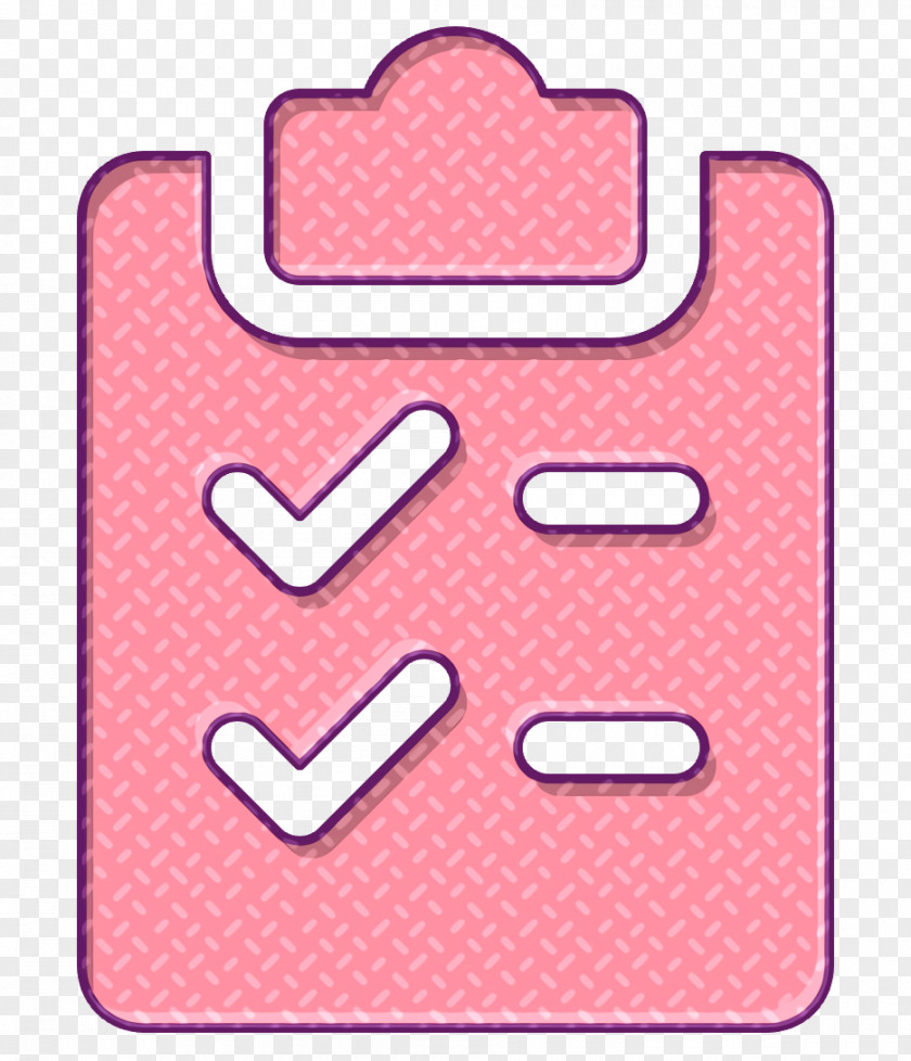 Rectangle Material Property Shopping List Icon PNG
