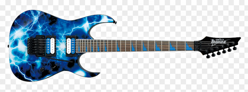 Blue Guitar Ibanez RG JEM Electric PNG