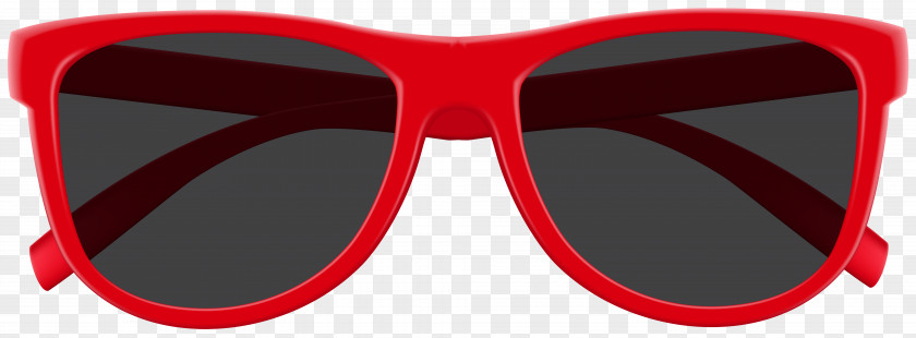 Glasses Sunglasses Red Eyewear Clip Art PNG