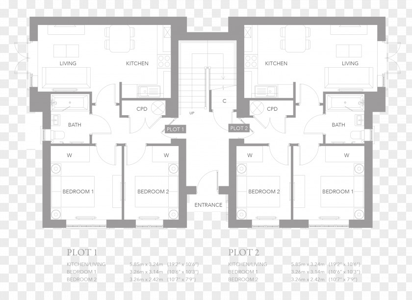 House Floor Plan Marley Hill Open Bedroom PNG