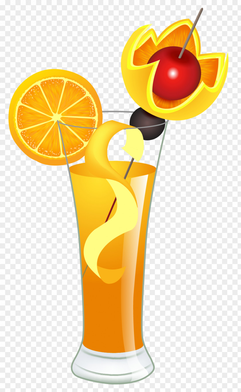 Orange Cocktail Clipart Picture Fizzy Apple Martini Juice Margarita PNG