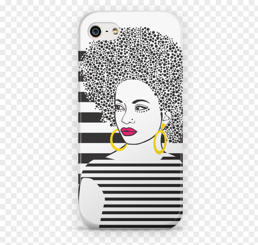 Power Of Women Afro Art Black PNG