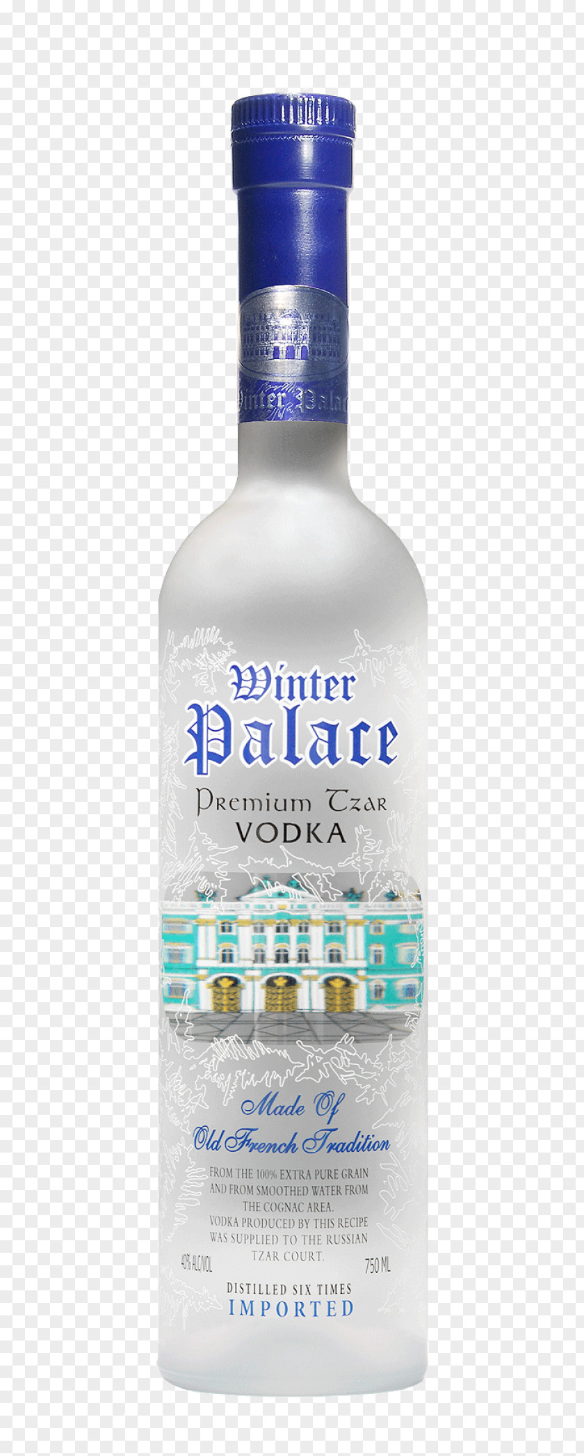 Vodka Packaging Absolut Pyatizvyozdnaya Winter Palace Distilled Beverage PNG