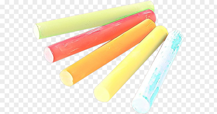 Yellow Plastic Material Property Chalk PNG