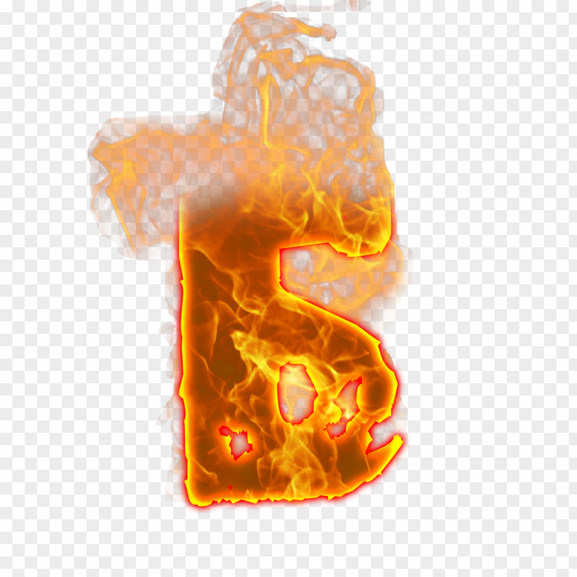 Fire Letter Russian Alphabet PNG