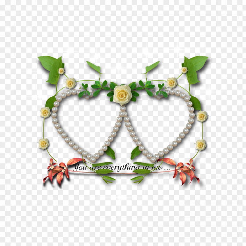 Flower Jewelry Picture Frames Clip Art PNG