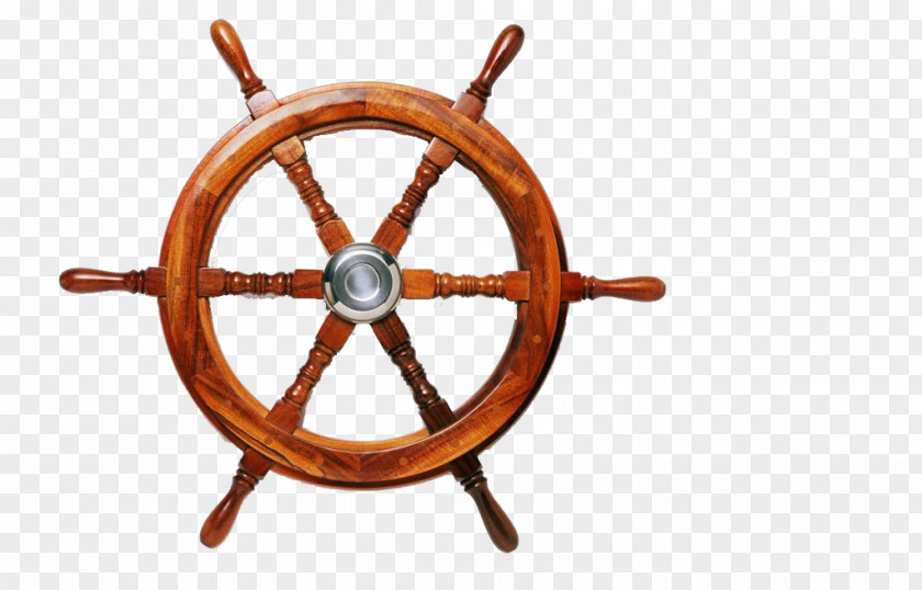 Free To Pull The Helm Ship's Wheel Steering Illustration PNG