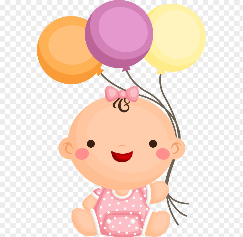 Infant Stock Photography Illustration PNG photography Illustration, Girl holding balloons clipart PNG