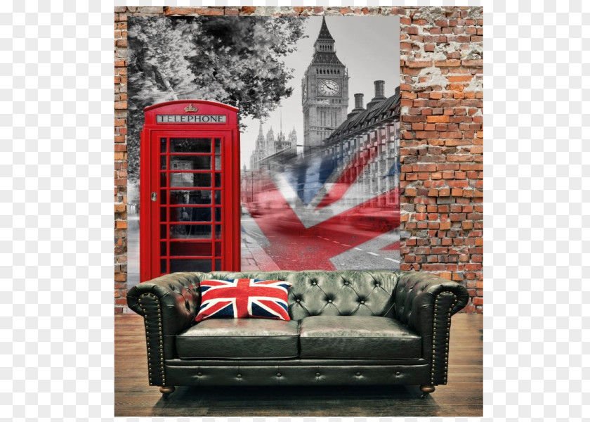 London Room Child English Material PNG