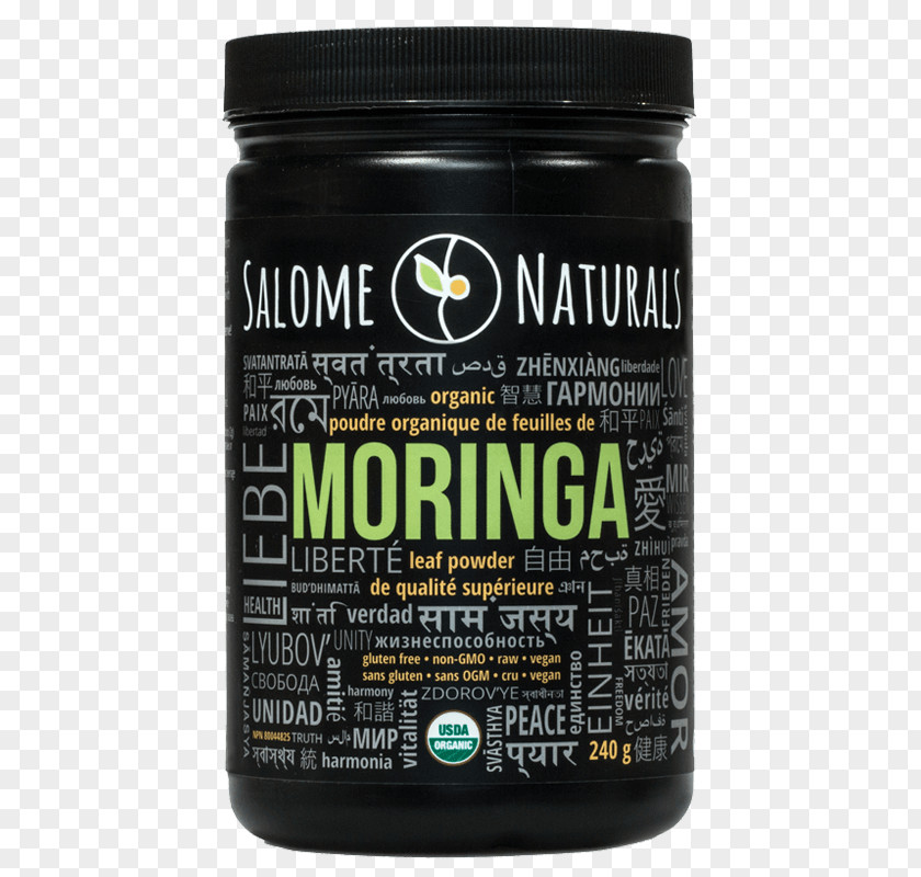 Moringa Leaves Dietary Supplement Brand Flavor Drumstick Tree Product PNG