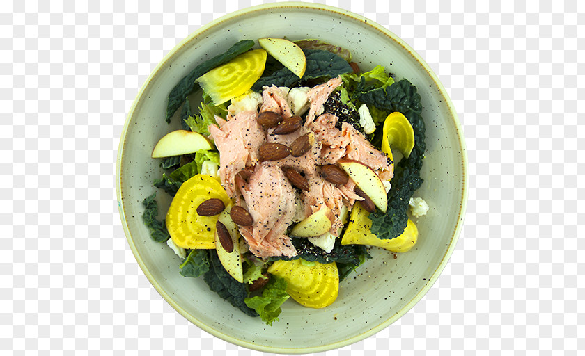 Salmon Salad Tuna Vegetarian Cuisine Recipe Leaf Vegetable Atlantic Bluefin PNG
