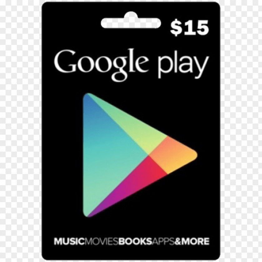 Google Play Gift Card Android Credit PNG